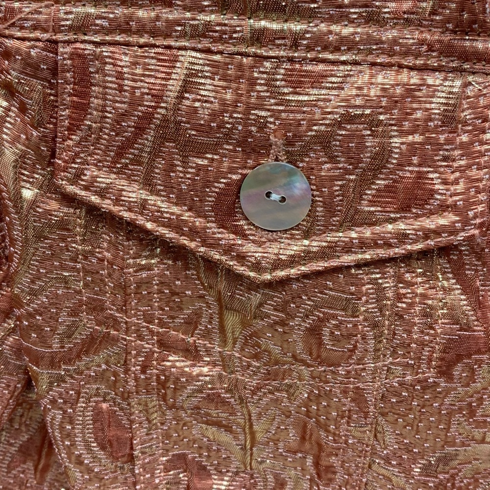 Ruby Rd. Metallic Gold Jacket - Picture 6 of 10